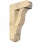 Ekena Millwork Funston Craftsman Rough Sawn Bracket w/ Offset Brace, Douglas Fir, 8"W x 22"D x 34"H BKT0806X22X34FST04RDF - alternate 1